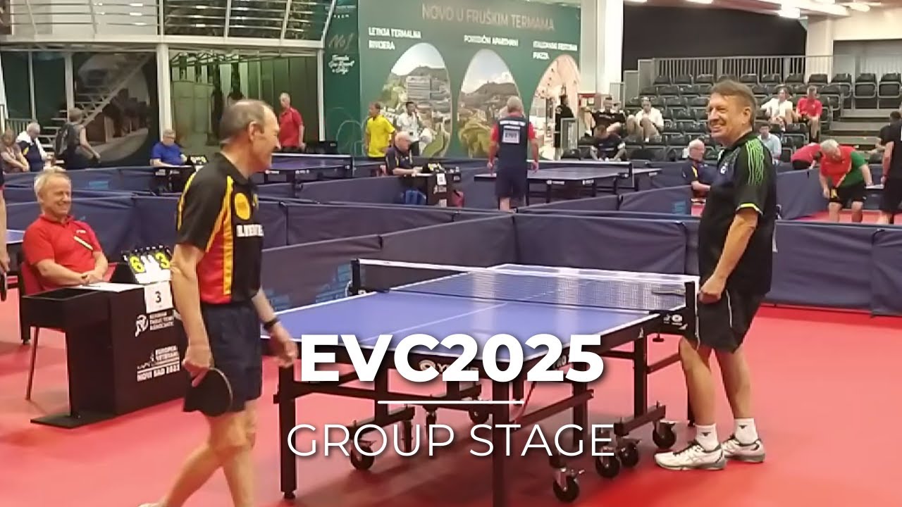 European Veterans Championships 2025 Novi Sad Group Stage Highlights