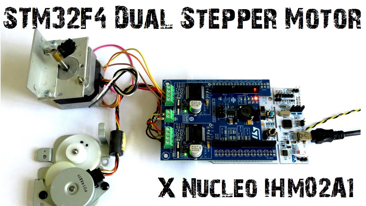 STM32F4 Nucleo Dual Stepper Motor Driver X-Nucleo IHM02A1