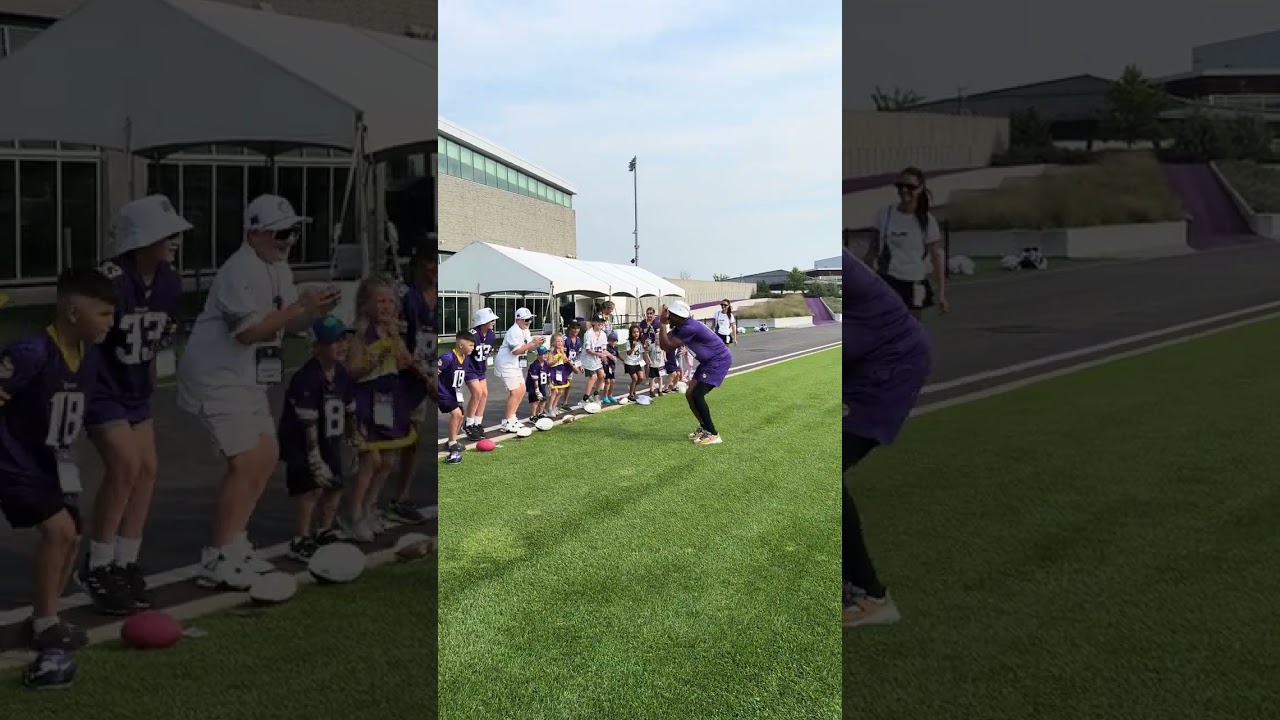 There's always time to griddy at Training Camp 🕺