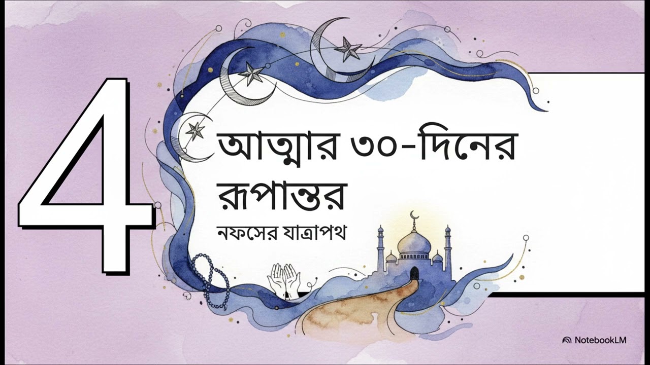 ৩০ রোজার সুফি হাকীকত: ইমাম গাজ্জালি ও ইবনে আরাবির দর্শনে আত্মার রূপান্তর | Ramadan Sufi Hakiqat