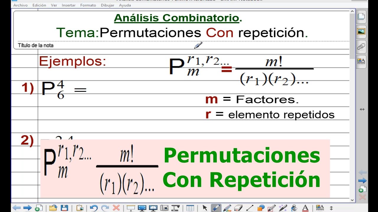 PermuTaciones Con Repetición.