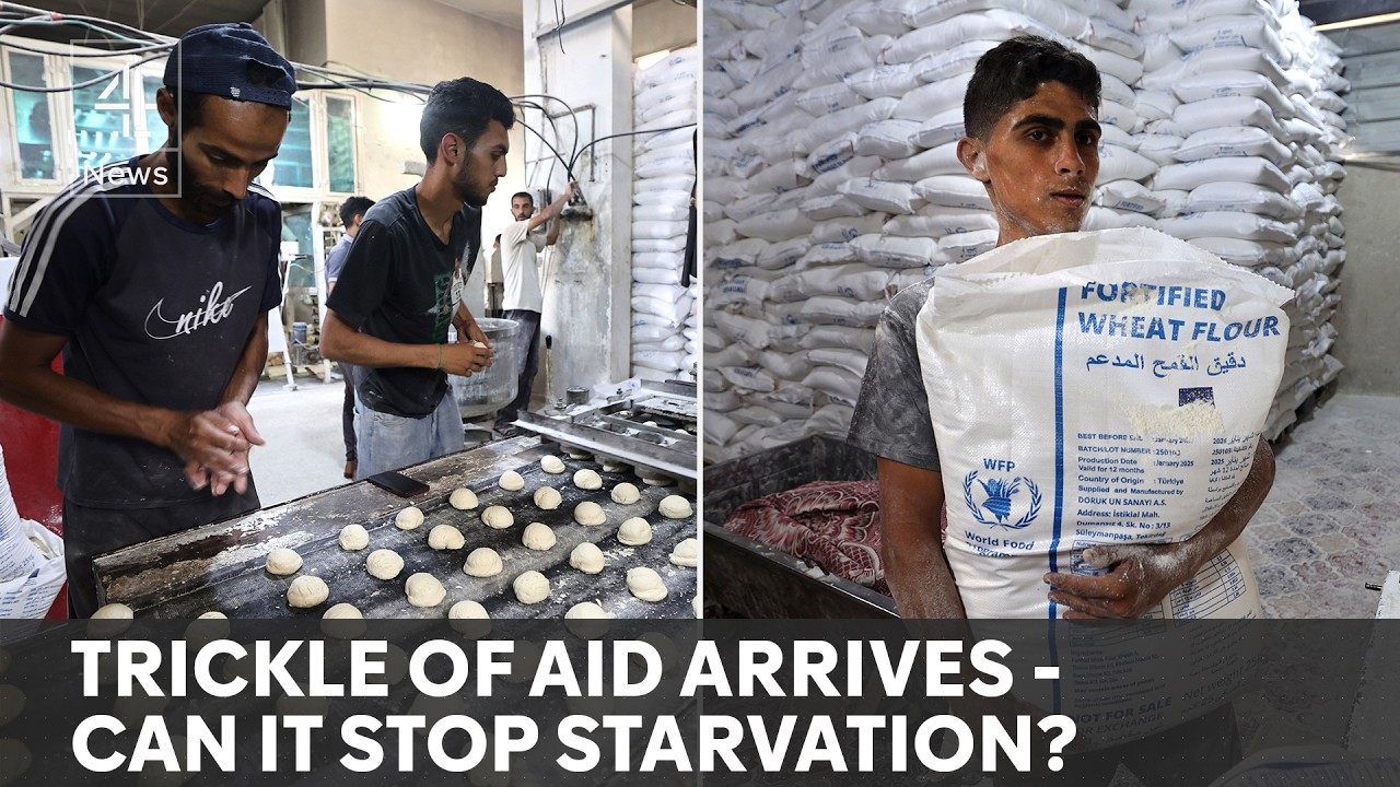 Gaza gets limited aid after Israeli blockade - but is it too late?