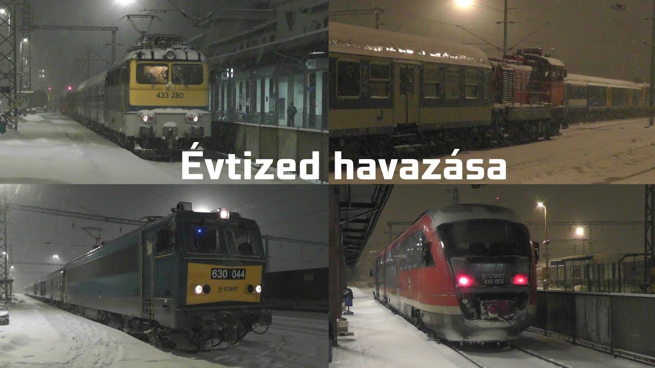 2026_01_06 Évtized havazása... - Vonatok Nagykanizsán 21.