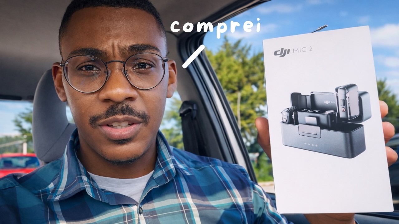 NOVA AQUISIÇÃO PARA O CANAL | DJI MIC 2 | VLOG & UNBOXING 🇵🇹