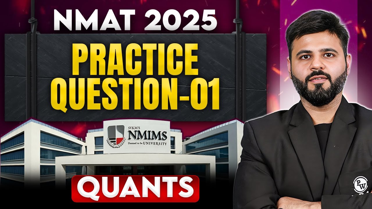 Practice Question Lec 01 for NMAT Quants 2025 Preparation