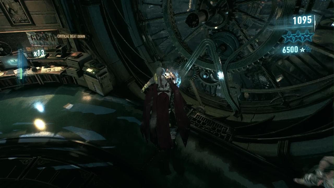 Batman Arkham Knight AR Challenge (Clockwork) As Azrael (Hard Difficulty) (No Damage)