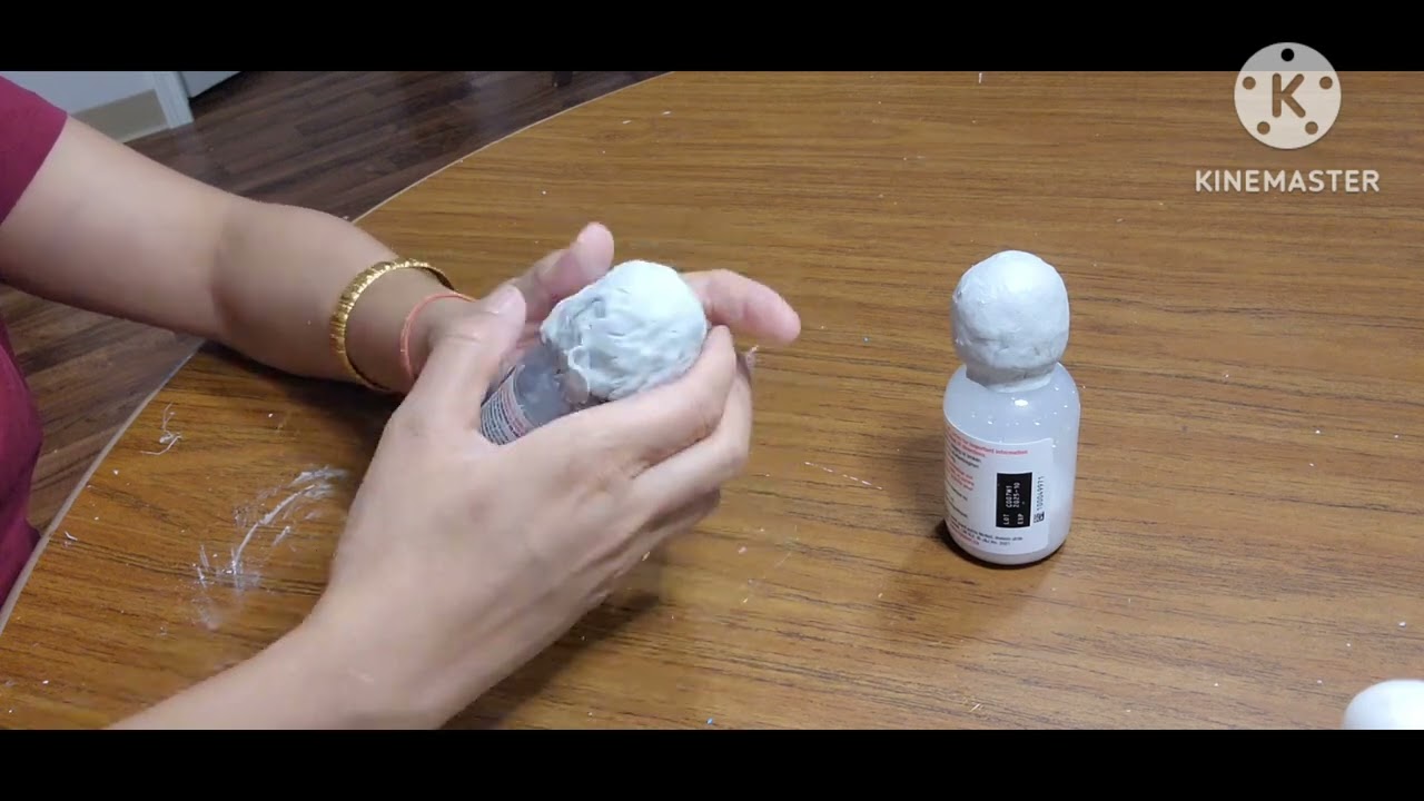 # creative# youtube#beautiful diy from waste syrup bottle# golu dolls# Bengoli bride and groom.