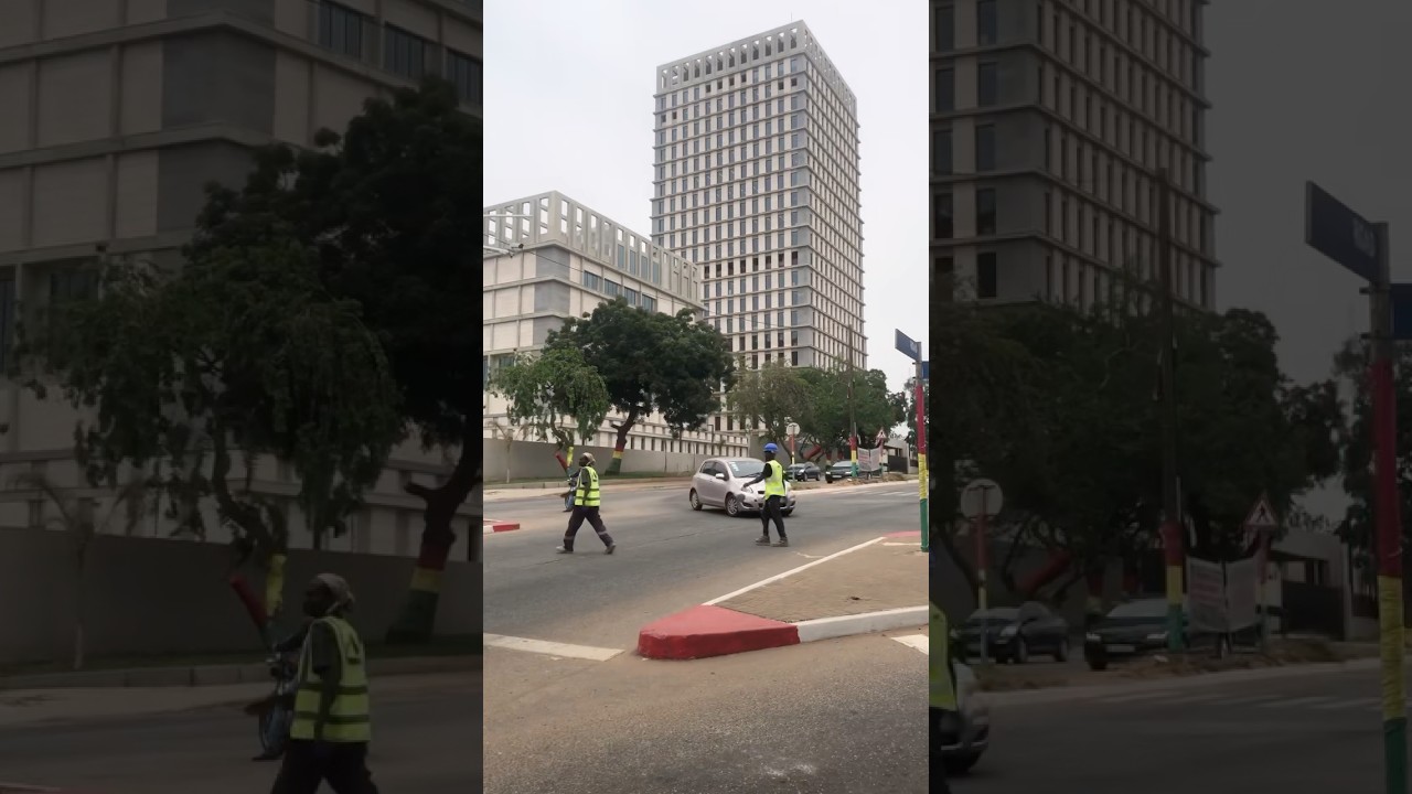 The Bank of Ghana's New Headquarters Most Beautiful Building in Africa 😍 #africa #africancountry