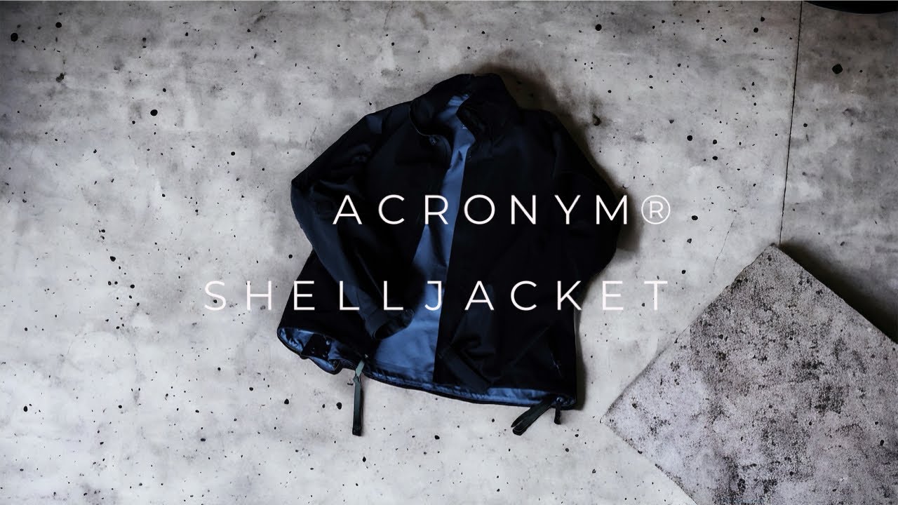［ACRONYM® ］ミニマリストにはShell Jacketがオススメだよという話