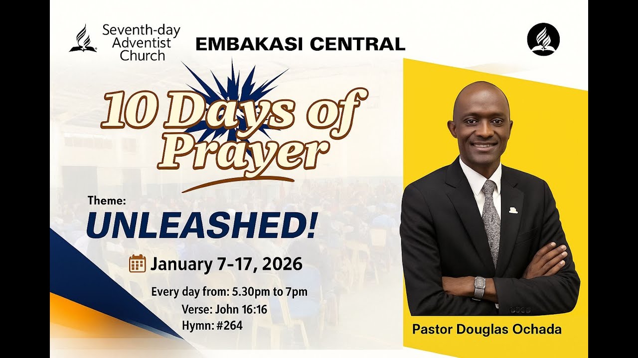 Live: TEN DAYS OF PRAYER || DAY 2 || 08/01/2026