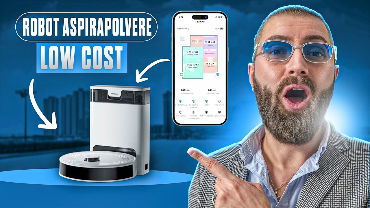 Lefant M2 Pro il miglior robot Aspirapolvere economico Under 250 €