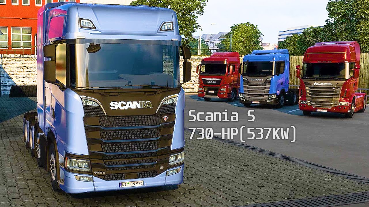 730-HP Scania S Late Delivery - Logitech G29 - Euro Truck Simulator 2