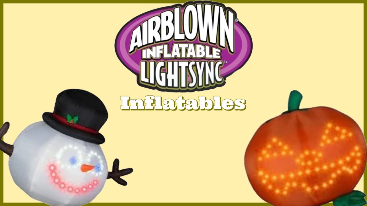 The Gemmy LightSync Airblown Inflatables