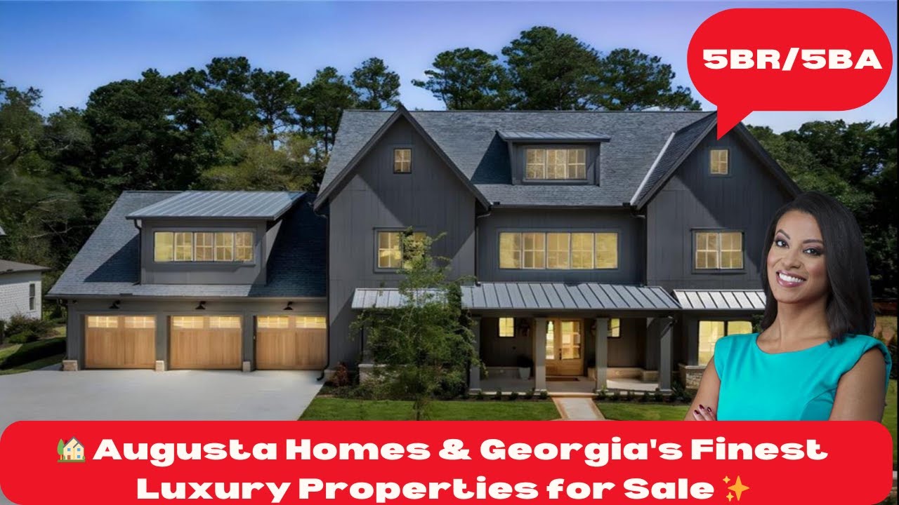 Augusta Homes & Georgia's Finest Luxury Properties for Sale | Tour Georgia Homes in Augusta
