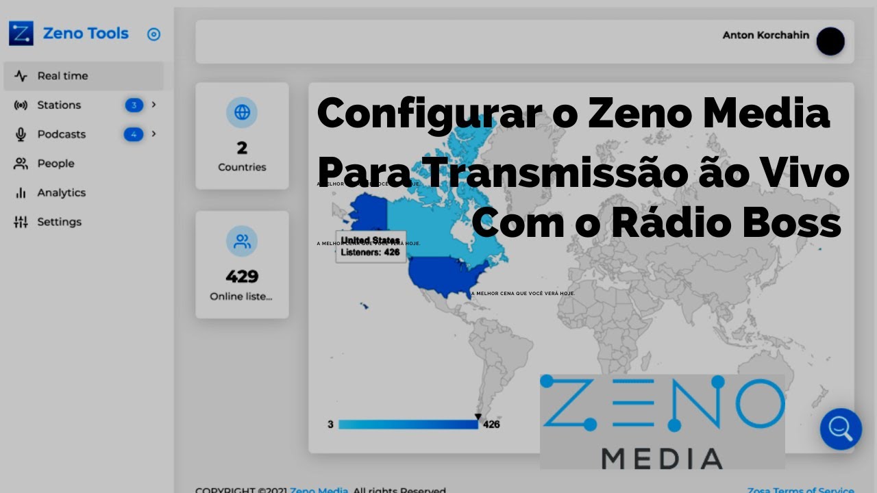 Como Configurar A Sua Radio Para Transmissão Ao Vivo Na Zeno Media
