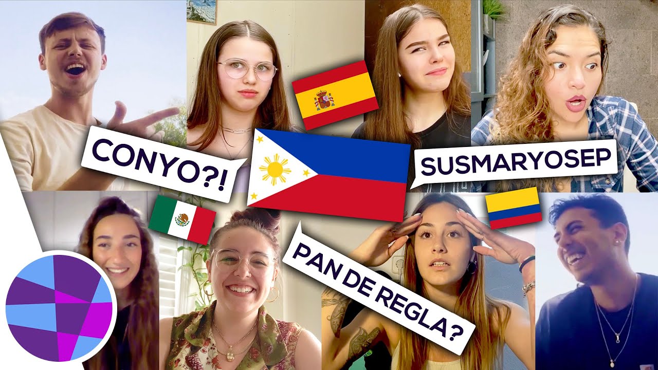 ЗНАЮЩИЕ ИСПАНСКИ УГАДЫВАЮТ ФИЛИПИНСКИЕ ФРАЗЫ С ИСПАНСКИМ ПРОИСХОЖДЕНИЕМ | EL's Planet