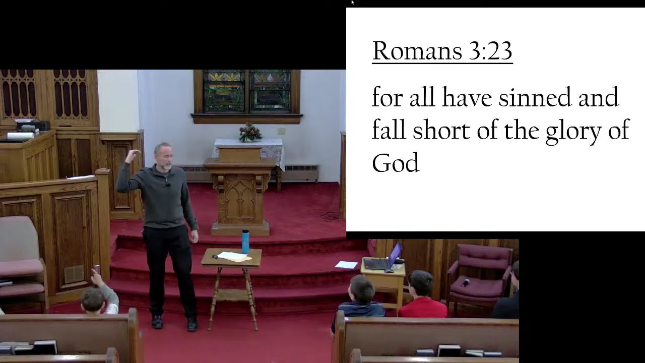 Sunday School message with Will Seale - What can wash away my stain?