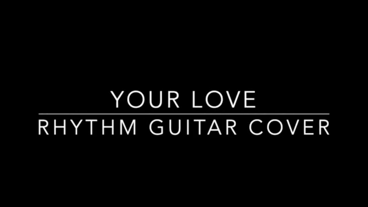 The Outfield Your Love Rhythm Guitar Cover