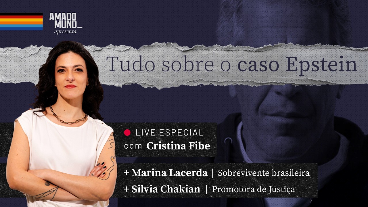 Uma SOBREVIVENTE BRASILEIRA e a análise jurídica sobre o caso Epstein | Live Especial