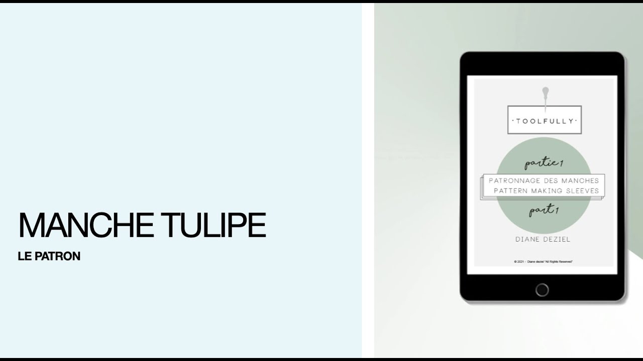 Le Patron d'une manche Tulipe.