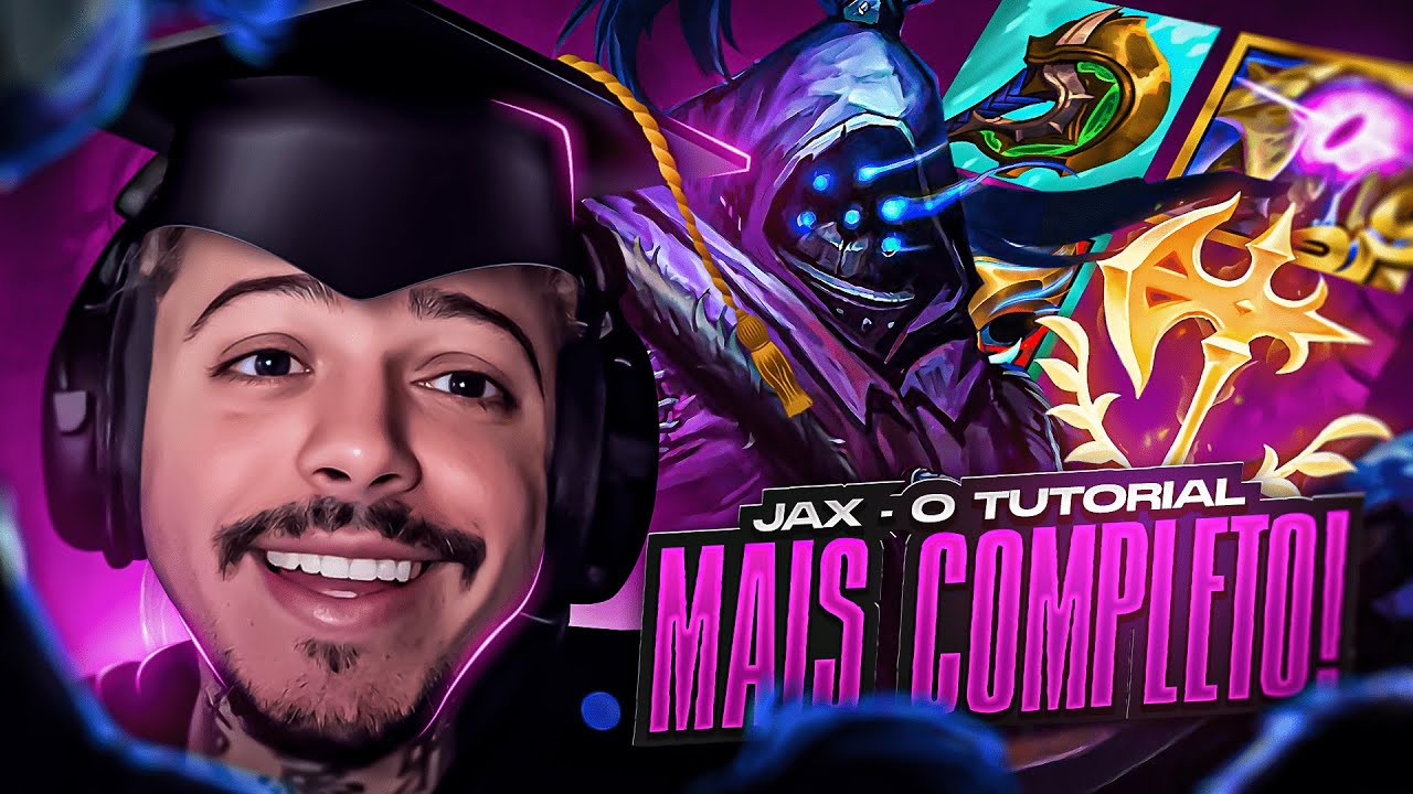 JAX WILD RIFT - TUTORIAL MAIS COMPLETO DE JAX!