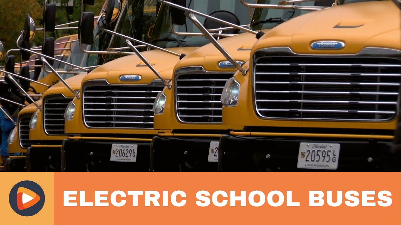 MCPS Boasts Largest Electric School Bus Fleet in the Nation