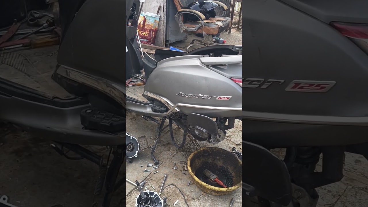 tvs Jupiter bs6 New model ⚙️ gear box problem solved 