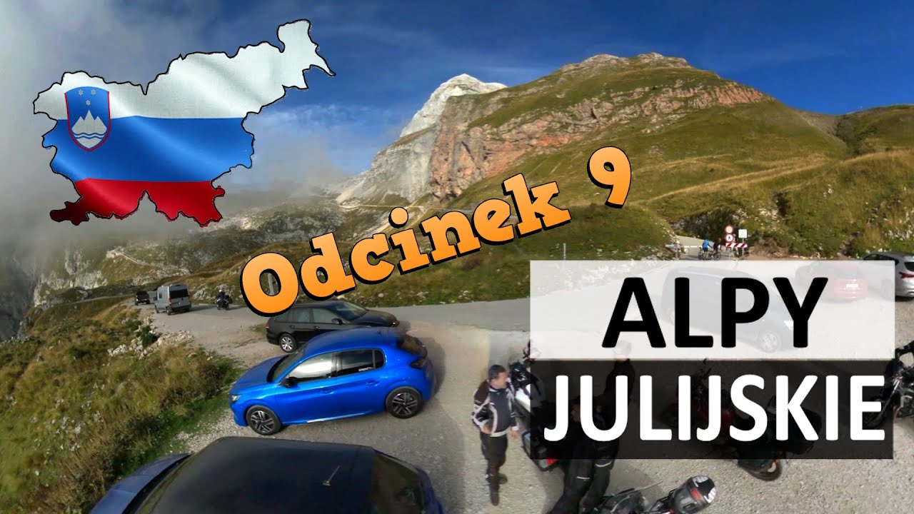 Balkany motocyklem - Odcinek 9 - Alpy Julijskie, Mangart, Słowenia motocyklem