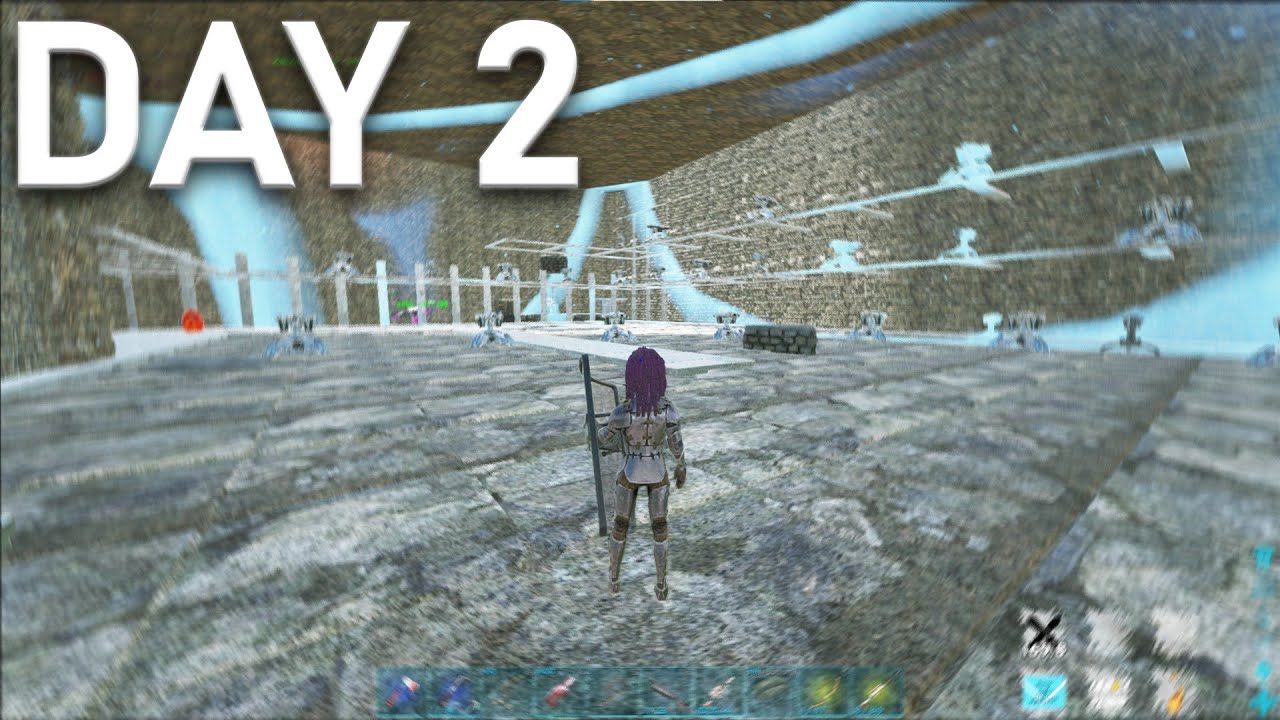 Online Wiping OP Modded Base Spot Day 2 | INX 4 MAN! - ARK PVP