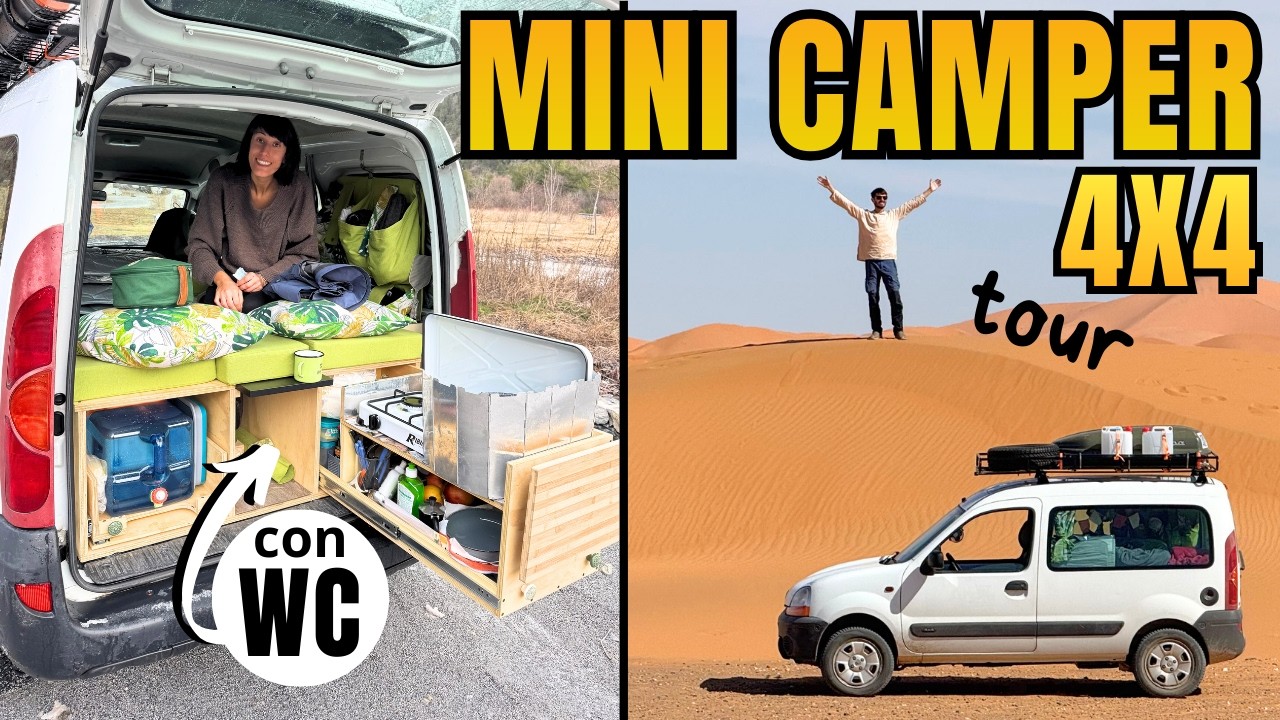 Trasformiamo un AUTO in un MINI CAMPER 4X4: Tour completo e Costi