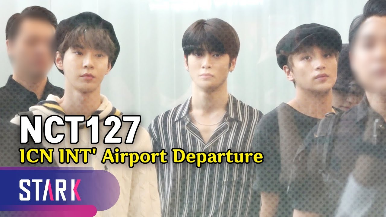 NCT127, 20190921_ICN INT' Airport Departure (NCT127, 공항에서 겁에 질린 멤버들)