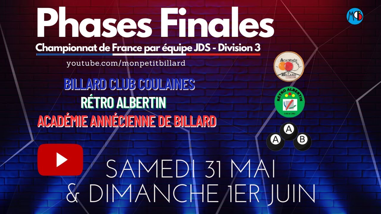 1/2 finale championnat de France JDS D3 ⚪️🟡🔴