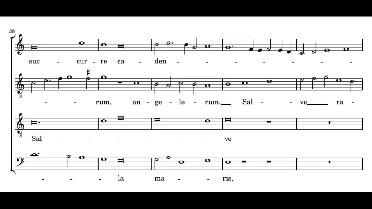 Josquin: Alma Redemptoris mater - Ave Regina coelorum - Ens. Jachet de Mantoue