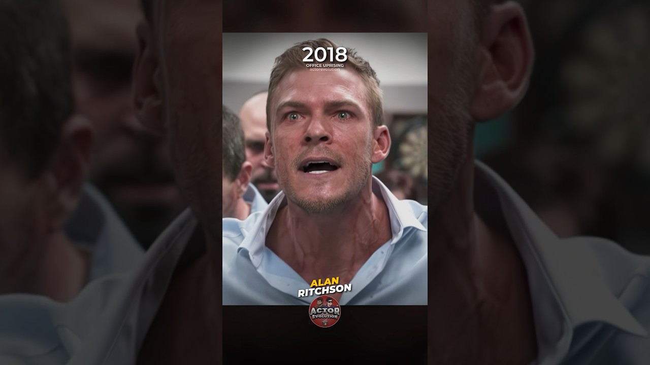Alan Ritchson: Actor Evolution #shorts