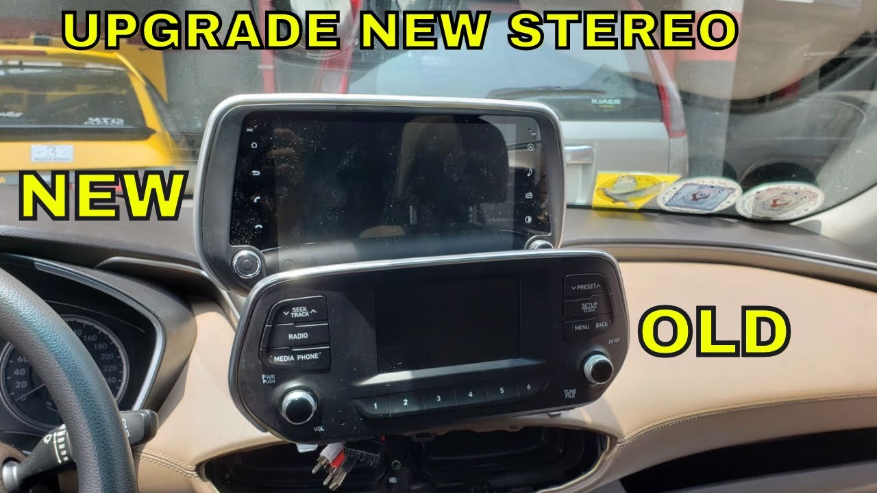 2019 Hyundai Santa Fe New Stereo Upgrade