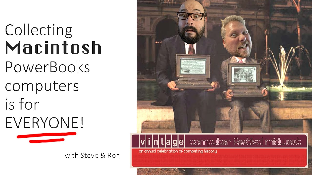 Collecting Macintosh PowerBook Computers For EVERYONE | VCFMW 18 (2023)