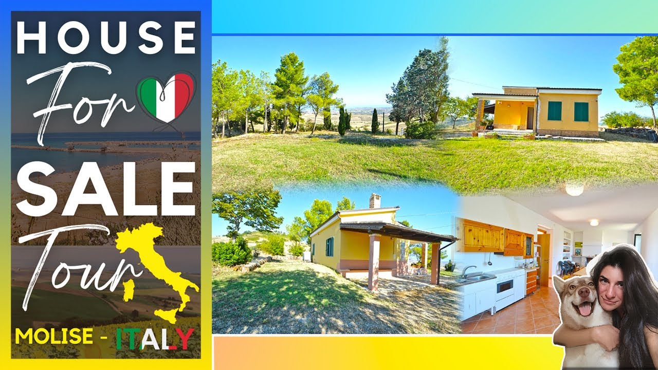 Загородный дом на продажу в Италии 🇮🇹 | Вид на море, ровный участок земли недалеко от Адриатическ...