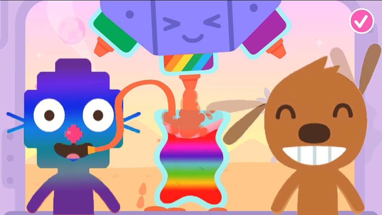 Sago Mini World 🌎 Sago Mini Super Juice - Baby Make Juice and Learn Colors - Games For Kids