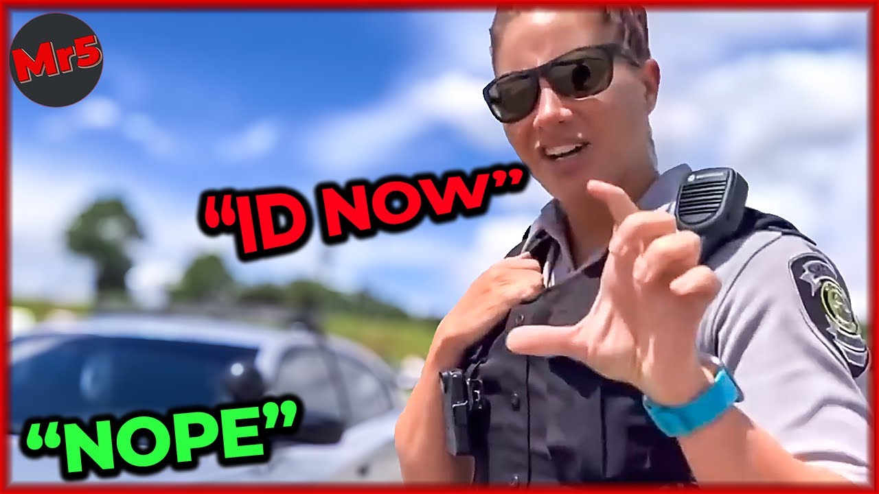 Female Cop Demands ID With No Legal Basis & Gets Exposed Fast