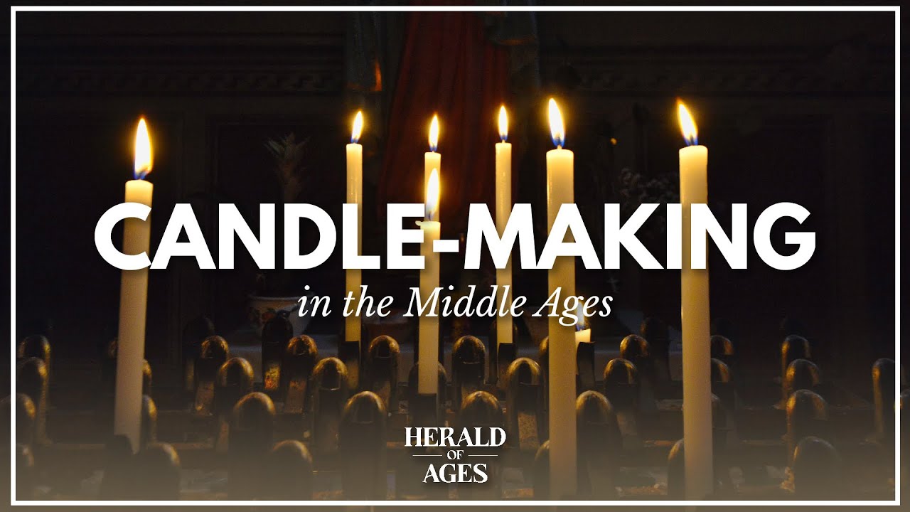 The History of Medieval Candle-Making || Medieval History