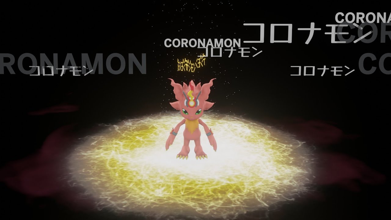 Coronamon - Apollomon Full Digivolution Line
