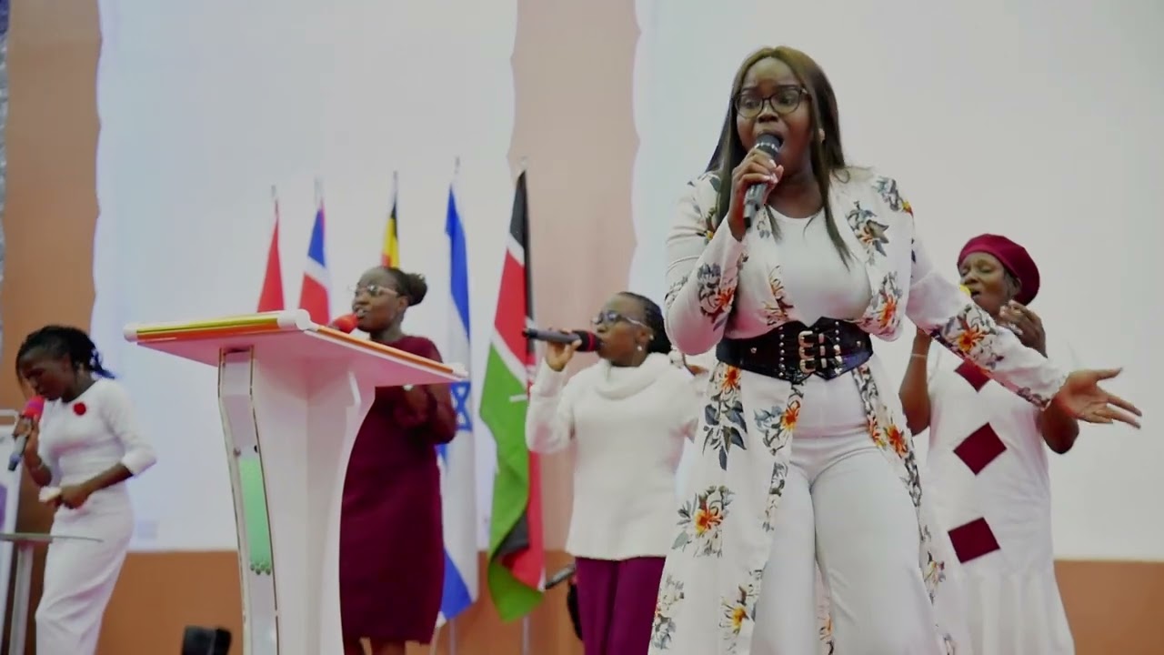PURITY ATIENO'S POWERFUL MINISTRATION AT THE HEALING AND RESTORATION WORSHIP ENCOUNTER IN KISERIAN