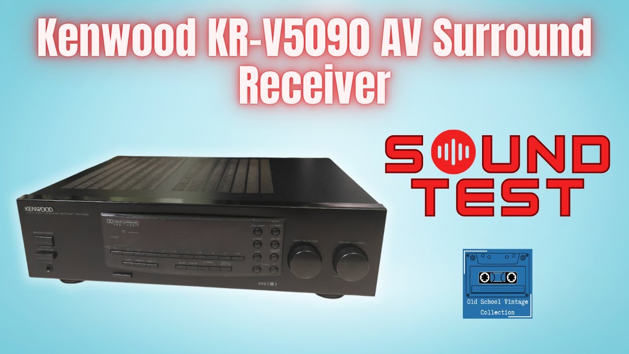 Kenwood KR-V5090 AV Receiver Sound Test