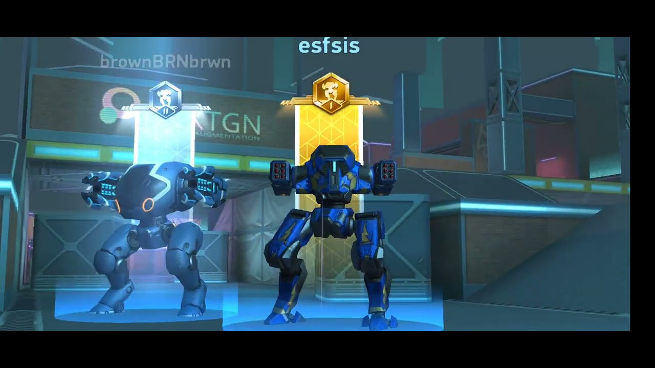 Esfsis o melhor rob&ocirc; de Guerra &eacute; TOP no Mech Arena