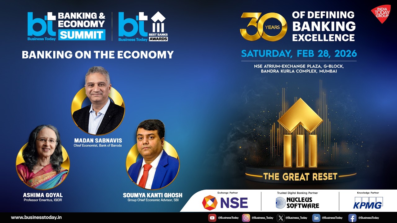 Banking On The Economy | India’s Growth Outlook | The Great Reset | BT Summit