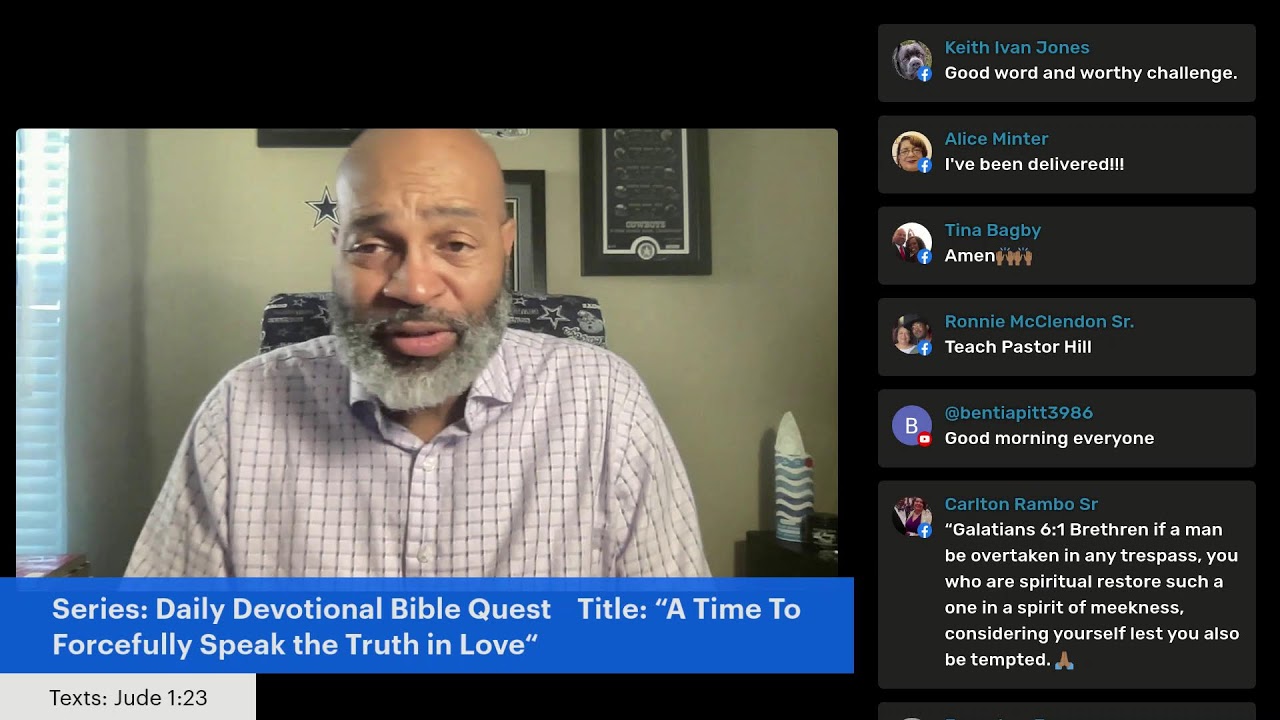 Daily Devotional Bible Class with Dr. LeRoy Hill, Jr.