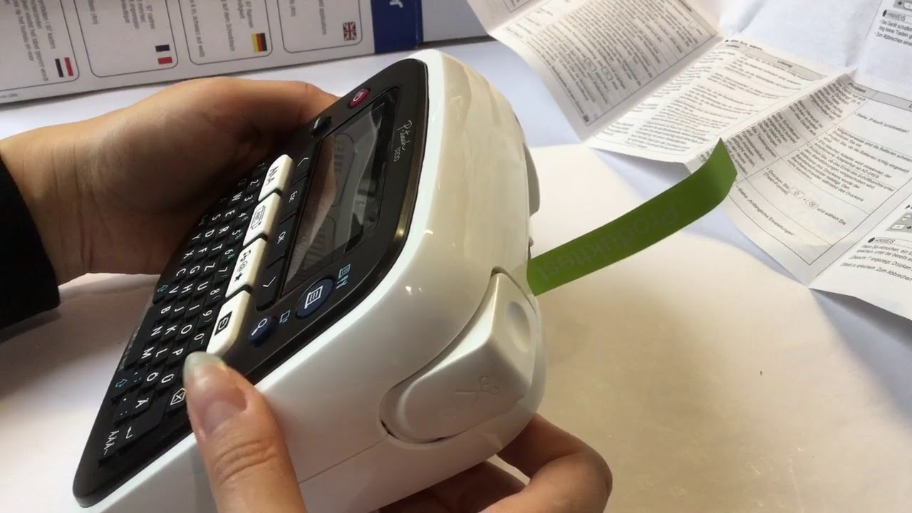 Für Konsumgöttinnen im Test - Brother P-touch PT - D200 Beschriftungsgerät für Etiketten Label Maker