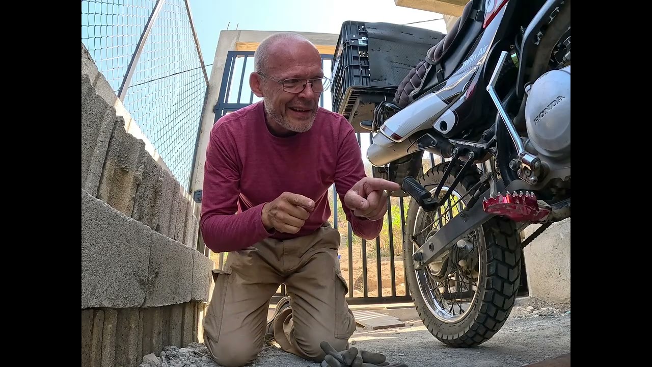 Make a stand for my motorcycle 
