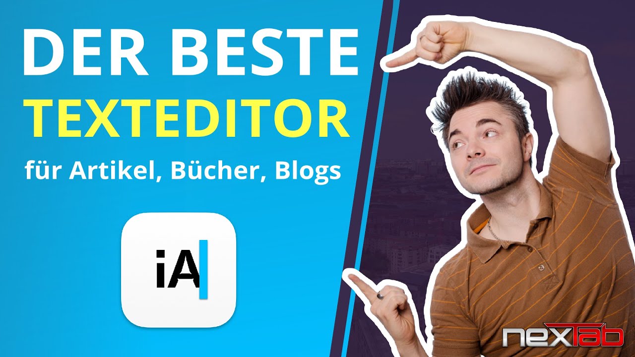 iA Writer - BESTER TEXTEDITOR für Autoren von Artikel / Bücher / Blogs