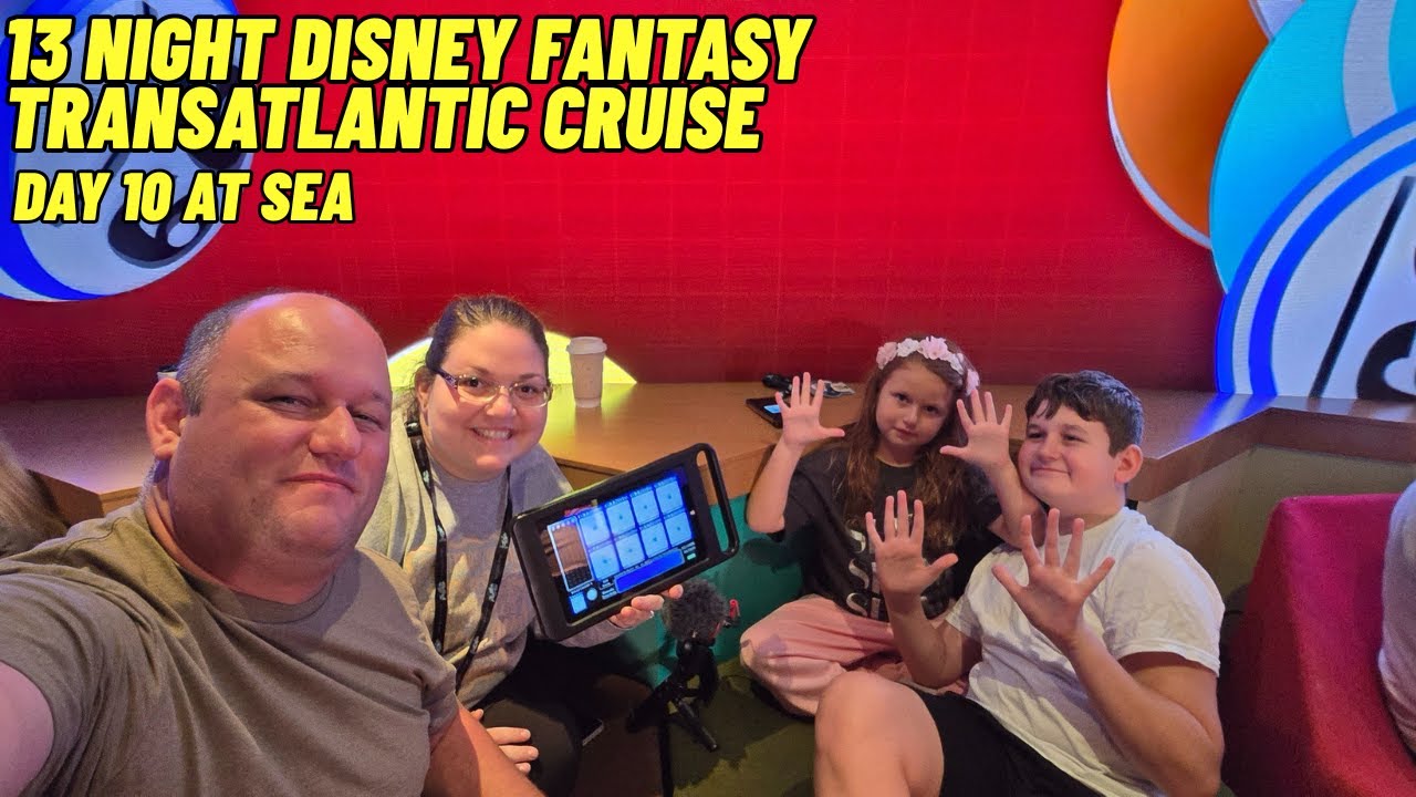 Трансатлантический круиз Disney Fantasy на 13 ночей. День 10. Шоу Sea Frozen. 12.11.2025
